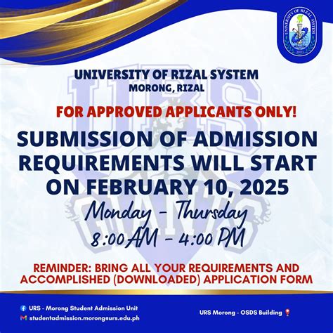 urs admission|University of Rizal System Admission, Courses, Fees, Contacts  .
